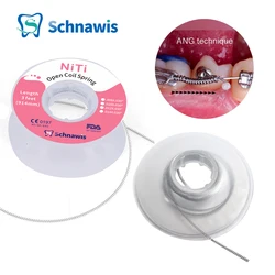 Dental Orthodontic Open Coil Spring 3 Feet(914mm) For Brackets De Ortodoncia Braces Archwires 0.008/0.010/0.012/0.014