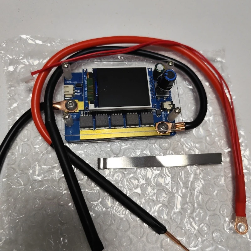 

Аппарат точечной сварки с двойным импульсным реле 5-15В 1500А для сварки литиевых аккумуляторов 18650 и никелевых листов