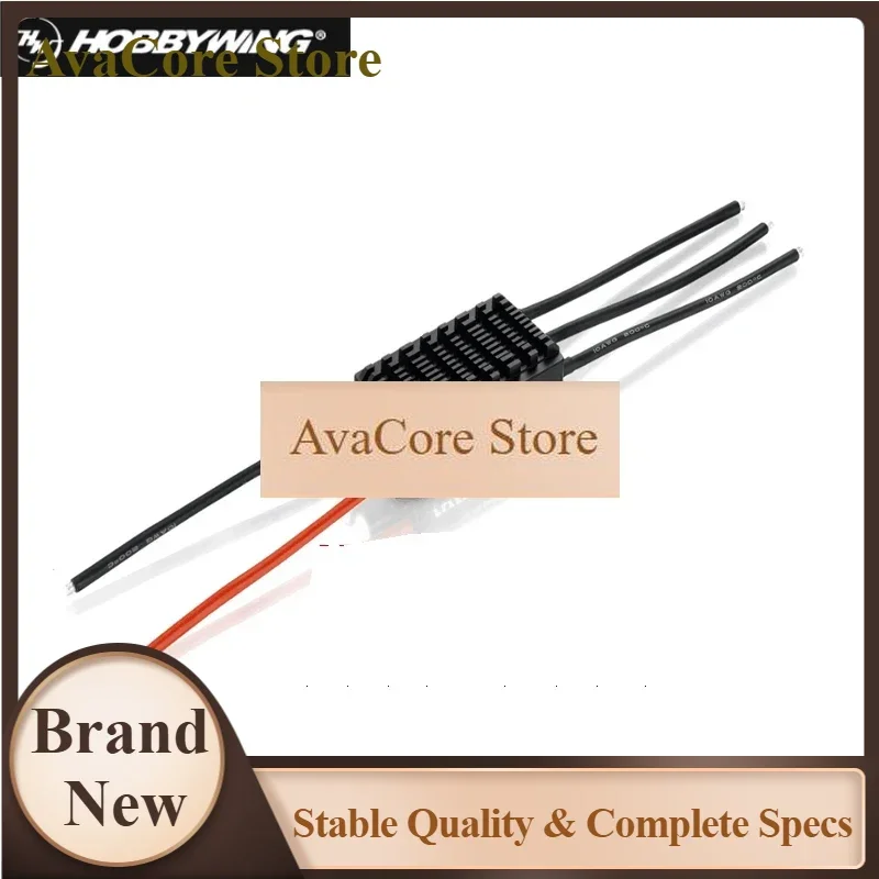 AvaCoreHobbywing FlyFun 110A V5 Speed Controller Brushless ESC 6-14S Lipo With DEO Function HV OPTO SBEC For RC Quadcopter