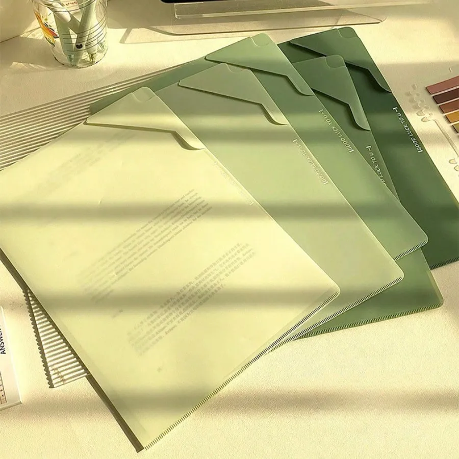 

Morandi Color File Folders Letter/A4 Size Durable PP Material Assorted Pastel Tones Homeand School Organization Cute Folders