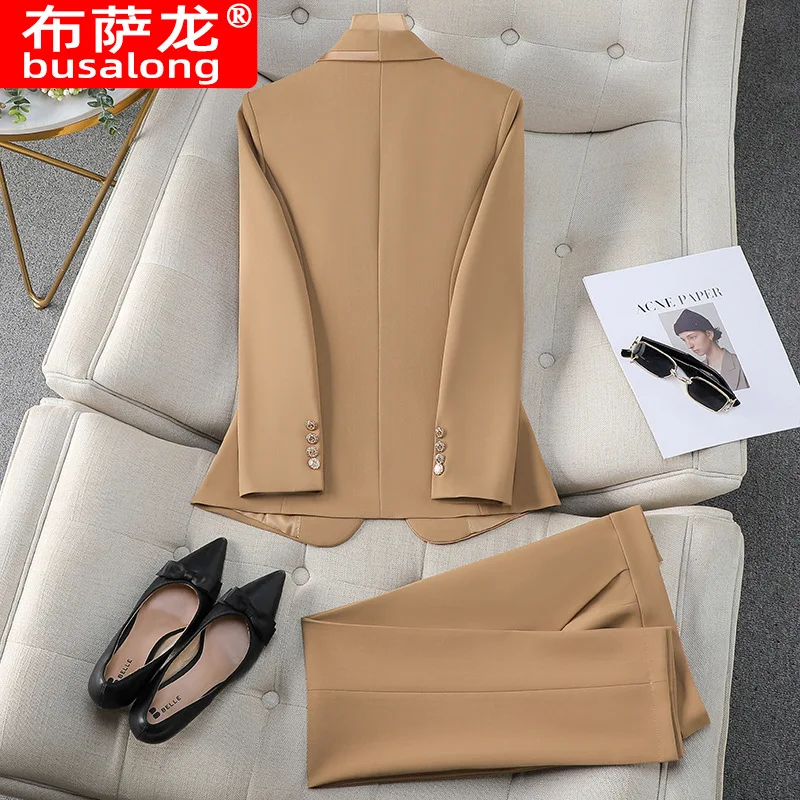 Korean Style Small Suit Jacket for Women Temperament Goddess Style Small Ruffled Spring and Autumn New Professional Tailored Sui