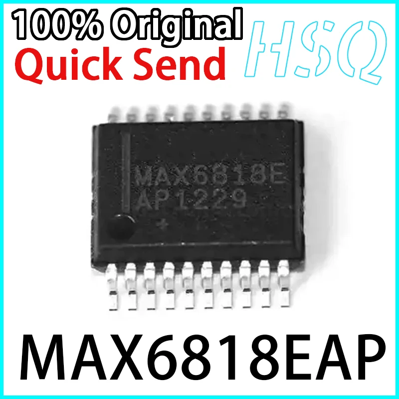 

5PCS MAX6818EAP+T SSOP20 Signal Switch/codec/multiplexer