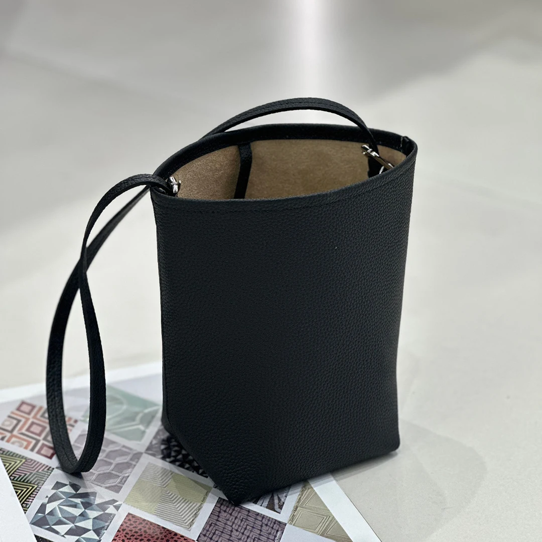 Mendy Women's shoulder bag crossbody bag Mini Bucket Bags Small Row one Genuine Leather high end bag Luxury Designer Novelties