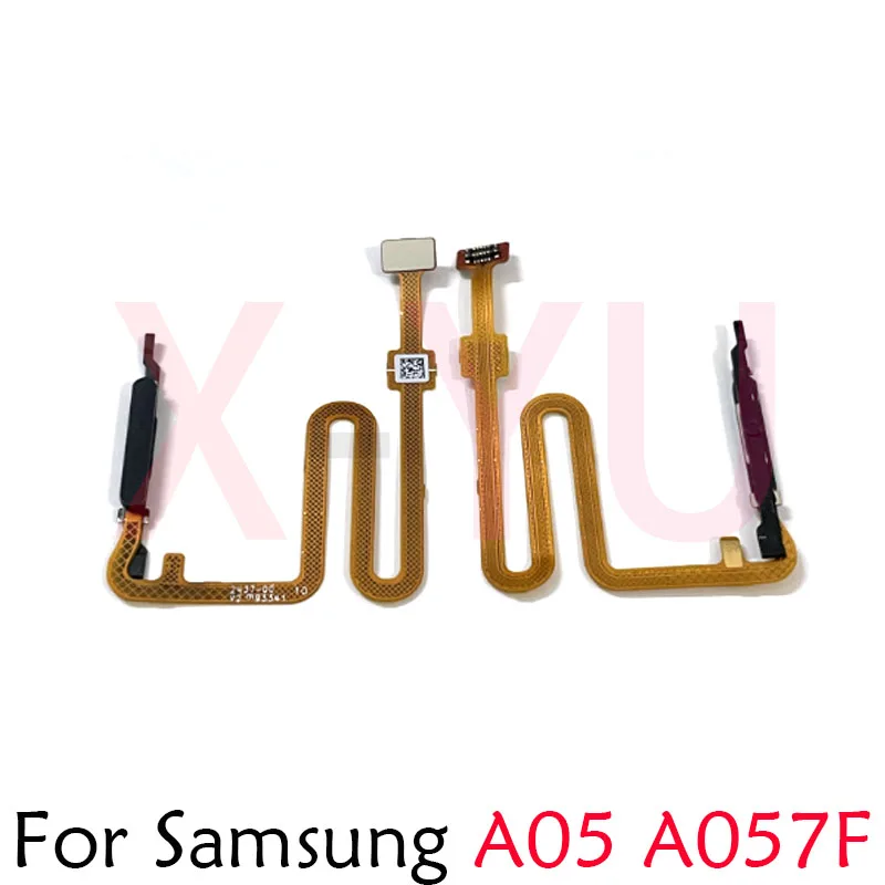 

Кнопка питания для Samsung Galaxy A05S A057F A057, гибкий кабель, боковой ключ, переключатель ВКЛ./ВЫКЛ., с датчиком отпечатка пальца, запасные части