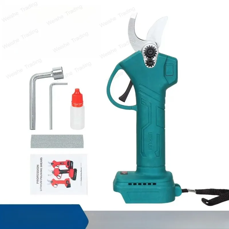 

40mm Cordless Pruner Brushless Pruning Shear Fruit Tree Bonsai Pruning Electric Tree Branches Cutter
