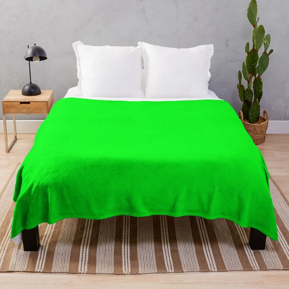 

Premium Green Screen Throw Blanket Decorative Sofas Quilt Blankets