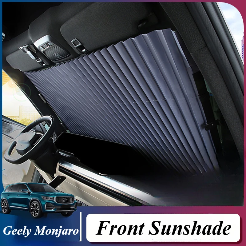 

For Geely Monjaro Car sunshade front window windshield sunshade heat shield automatic retractable sunshade