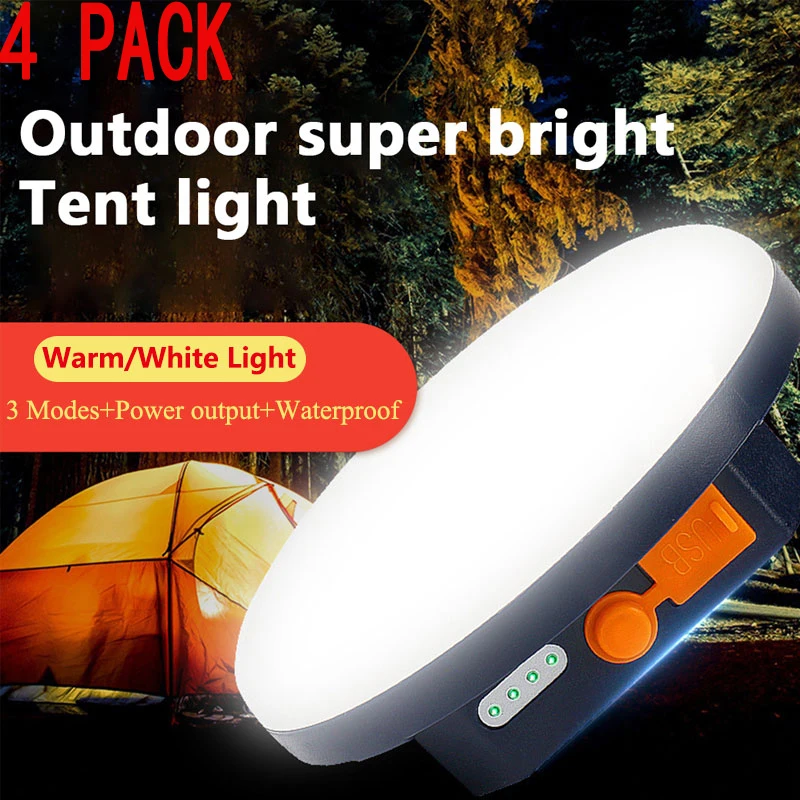 ZK50 9900mAh Portable High Power Rechargeable LED Magnet Flashlight Camping Lantern Fishing Light Outdoor Work Repair Lighting