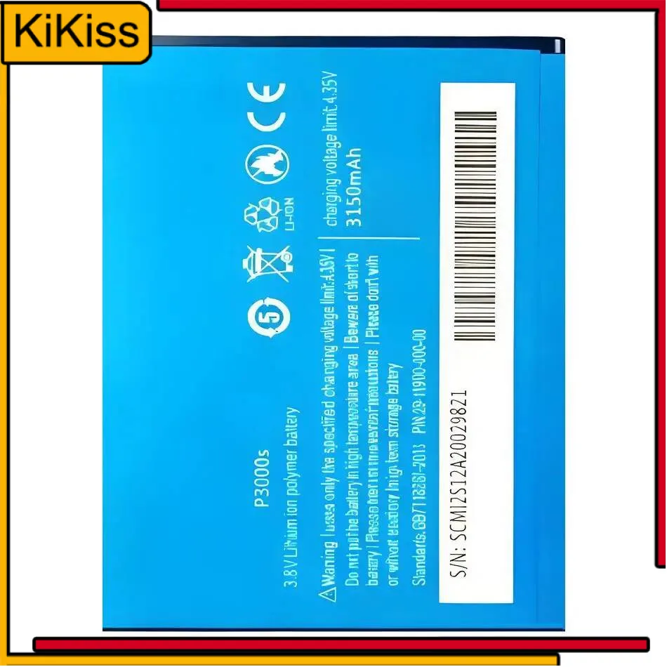 

High Capacity Mobile Phone Battery Performance For Elephone P3000S P3000 3150Mah