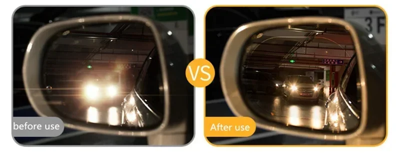 غشاء مقاوم للماء ومضاد للضباب لمرآة الرؤية الخلفية للسيارة ، كاديلاك ATS BLS CTS XT4 XT5 ATSL XTS SRX Escalade ، نموذج تسلا 3 Y S #5