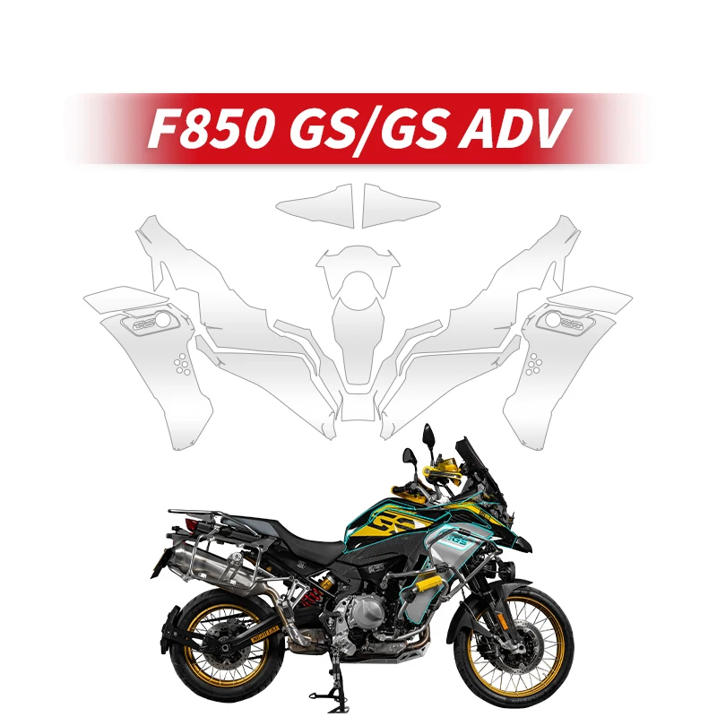 

For BMW F850GS ADV Motorcycle Full Paint Protection Film Of Bike Accessories Full Body Protective extreme protection