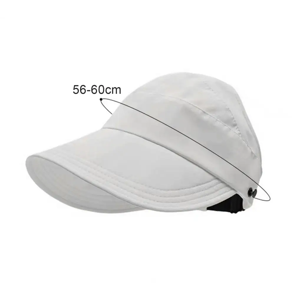 4Pcs Sun Hat Summer Shade For Women Foldable Sun Protection Beach Large Brimmed Hat UV Protection Cycling Empty Top Outdoor