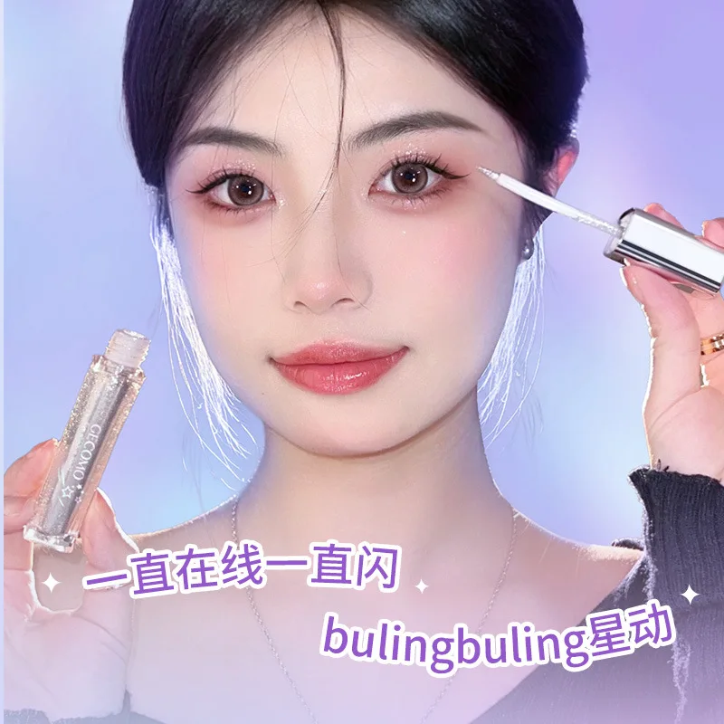 Streamer Eyeshadow Liquid Pearlescent Sequins Brightening Highlights Aegyo Saliva Liquid Eyeshadow Beauty