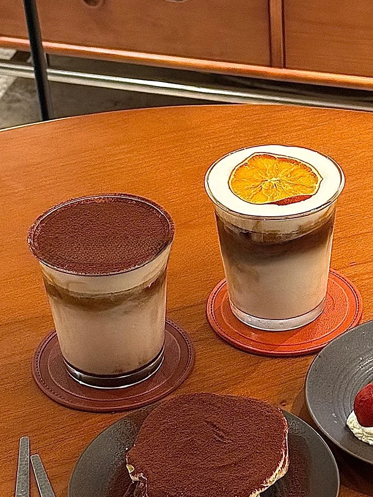 

Современная матовая стеклянная чашка для кофе, американского кофе, ледяных напитков, соков, винтажная, прозрачная, для специальных коктейлей