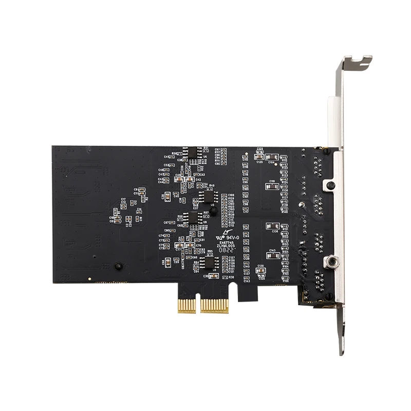 4-Port Gigabit PCIe Network Card 1000M Dual Ports PCI Express Ethernet Adapter with 82571EB LAN NIC Card for Windows