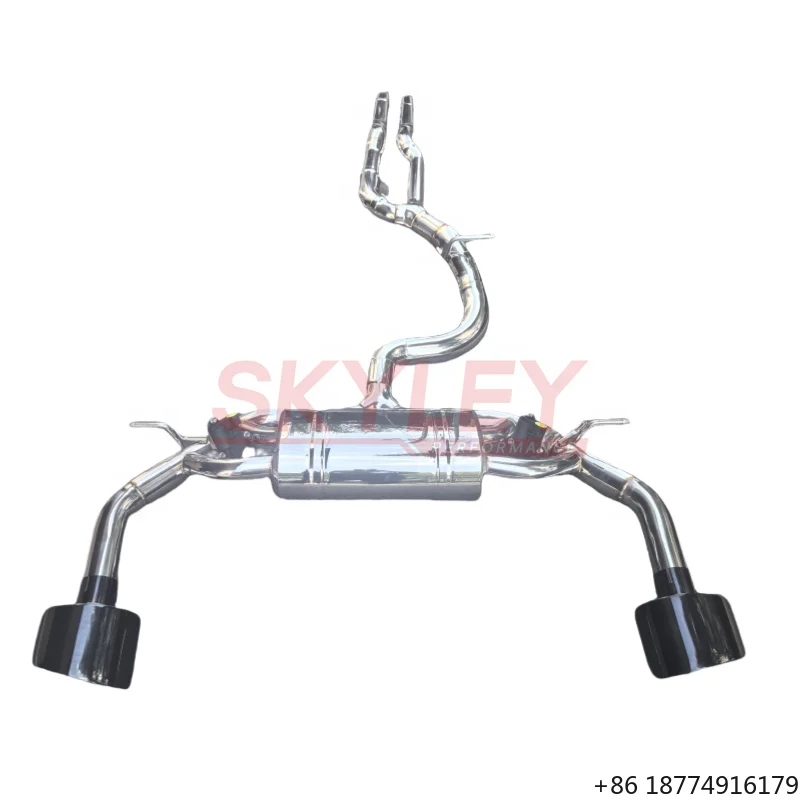 Factory Customizable 2.5T EA855 304 Stainless Steel Valved Exhaust System for  RS3 8V/8Y