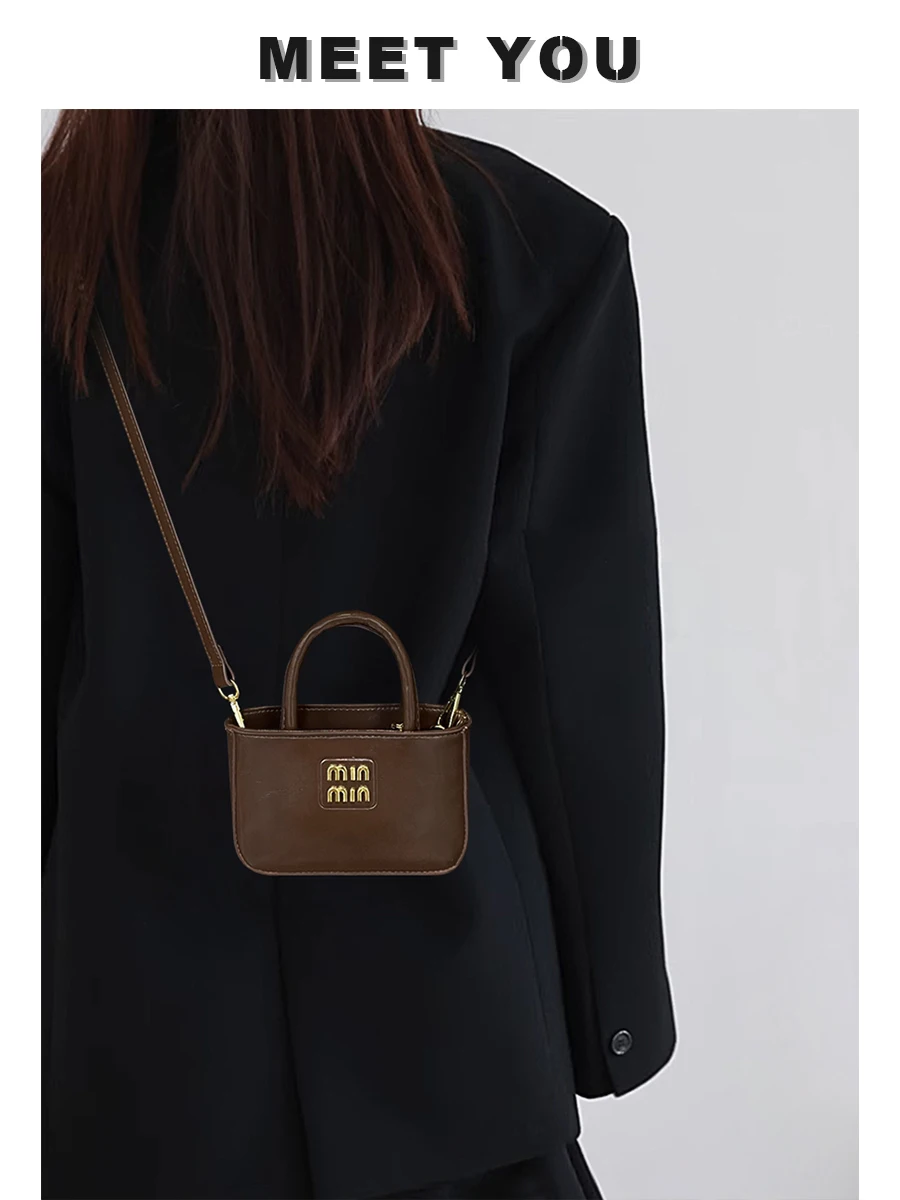 

Супер огонь, изысканная мини-сумка женская, новинка 2025, высококачественная легкая, роскошная дизайнерская сумка-мессенджер с нишевым дизайном, сумка для губной помады