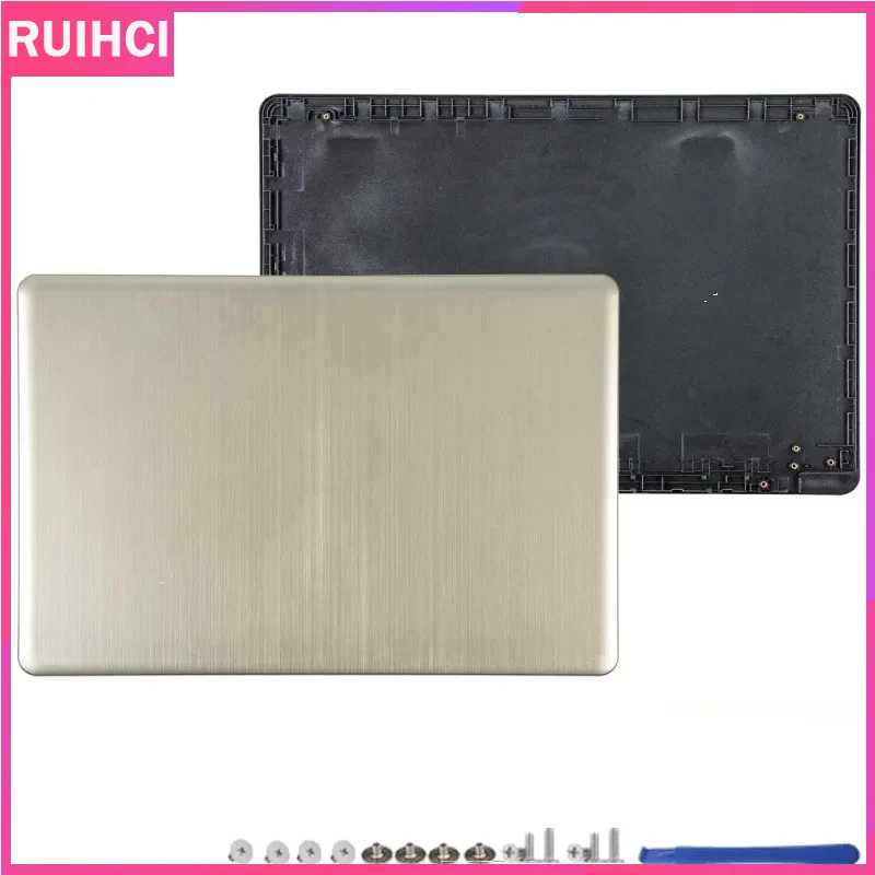Pour N580 N580G N580V X580V N580VD X580VE X580VD N580VE LCD couvercle arrière/lunette/charnières/couvercle de charnière de remplacement en plastique