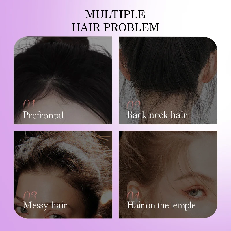 O'CHEAL 30 جرام كريم تشطيب الشعر الممزق 3 قطعة عصا شمع الشعر إصلاح شمع الشعر الضالة المضاد للتجعد كريم عصا تصفيف طويل الأمد