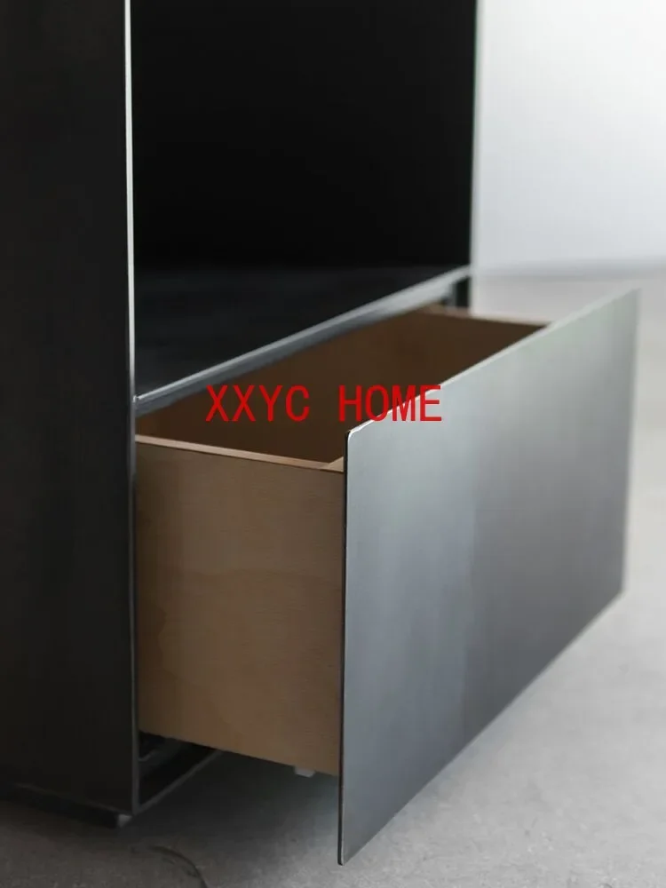 Tisch Simple Schwarz Nachttisch Style Extreme Poverty Modern Advanced Simple