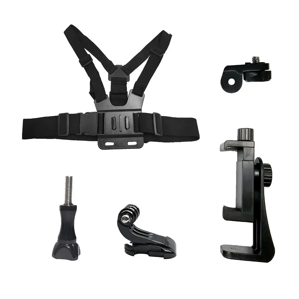 Chest Phone Fixing Bracket For Cycling Rowing Fishing Outdoor Sports Phone Chest Mount Phone Holder For Video Recording New