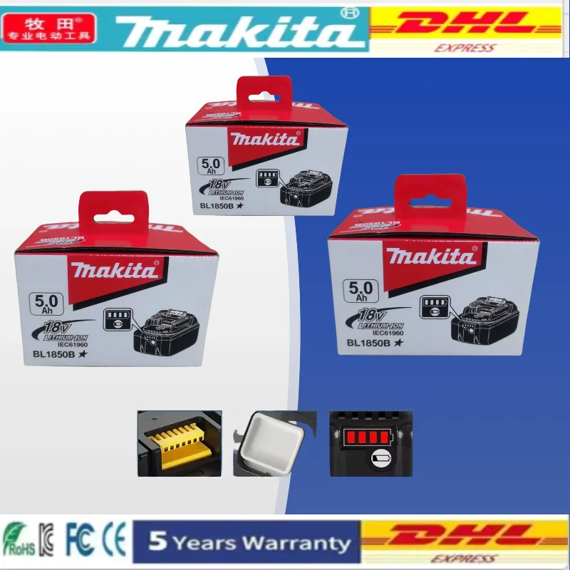 

NEW100% original Makita 18V battery and charger for Makita power tool LXT BL XPT DDF487 DTD173 DTW700 DGA404 replacement