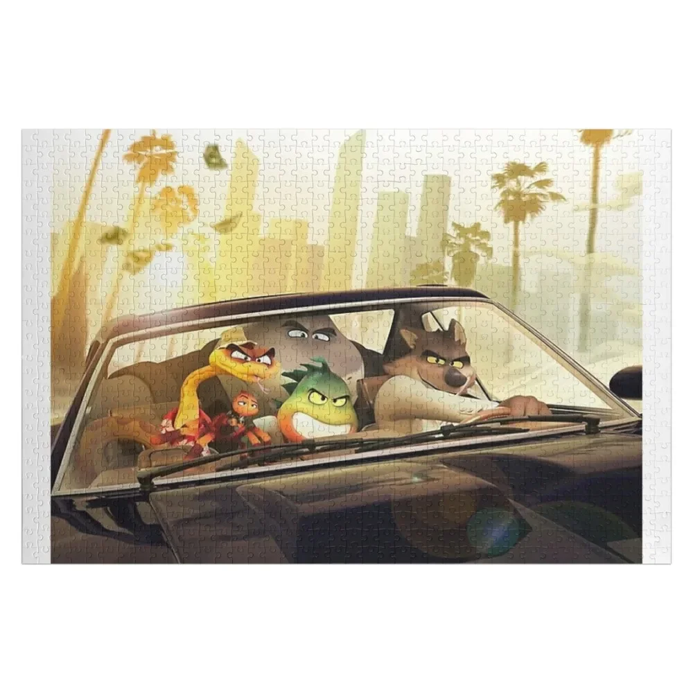 

The Bad Guys 2022 Film Jigsaw Puzzle For Children Game Children Personalized Name Puzzle