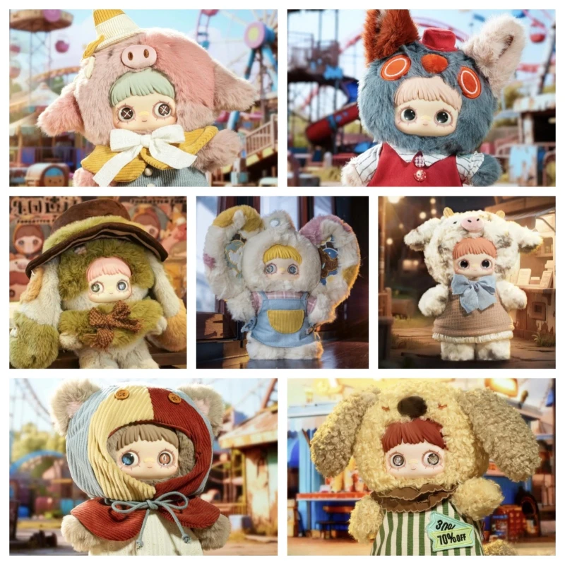 

Maymei Forgotten Funfair 400% серия слепая коробка фигурка милая плюшевая виниловая кукла с лицом Mystery Box сюрприз коллекционные игрушки