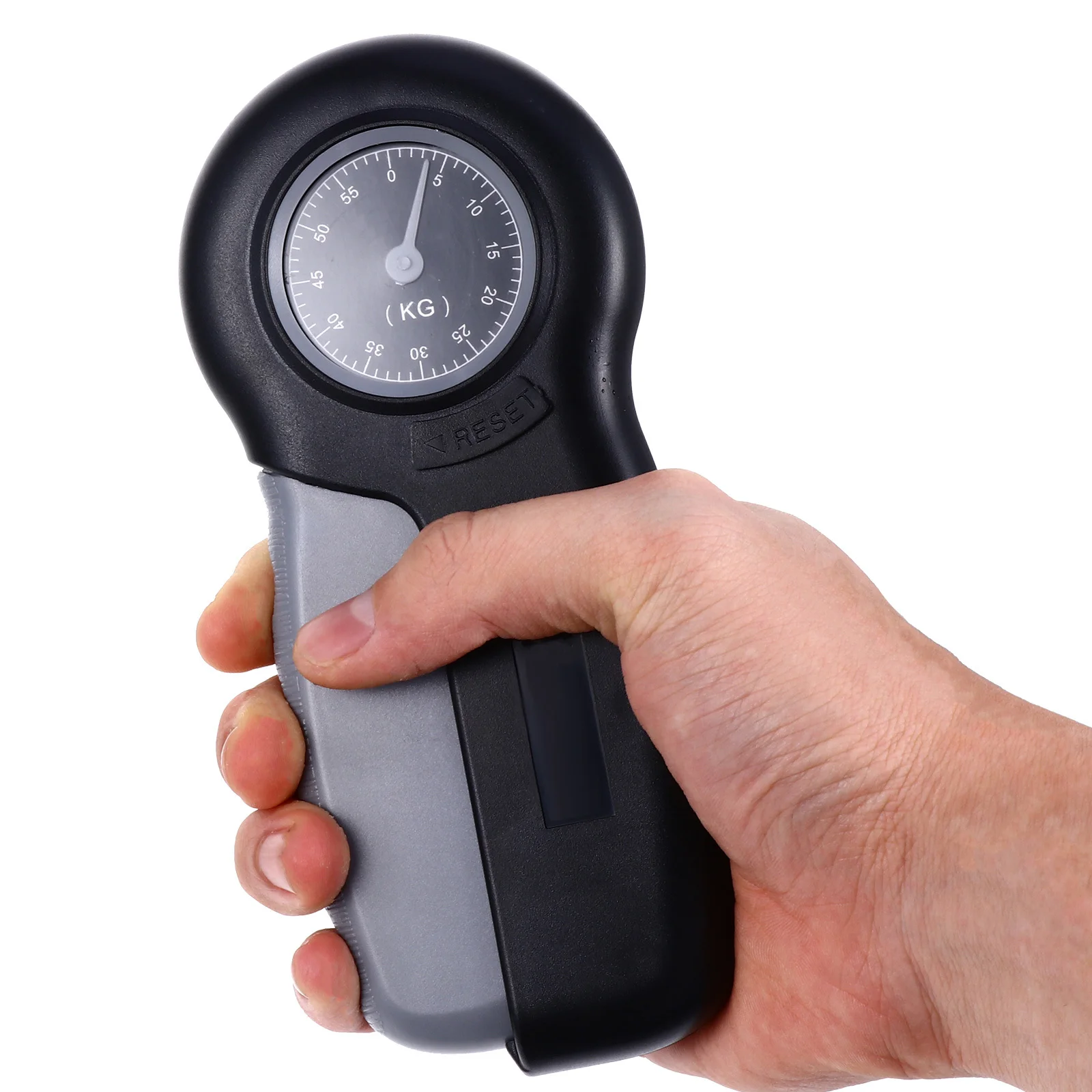 

Hand Grip Strengthener Black Portable Durable Hand Exerciser Finger Trainer Accurate Measurement Fitness Equipment