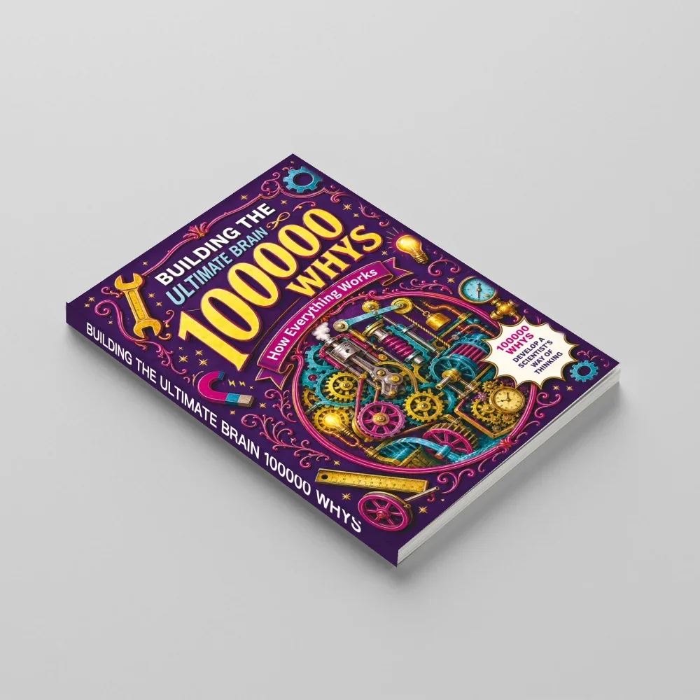 100000 Whys How Everything Works, STEM Guide to Gears, Machines, Tools, Electricity, Physics and Mechanical Engineering