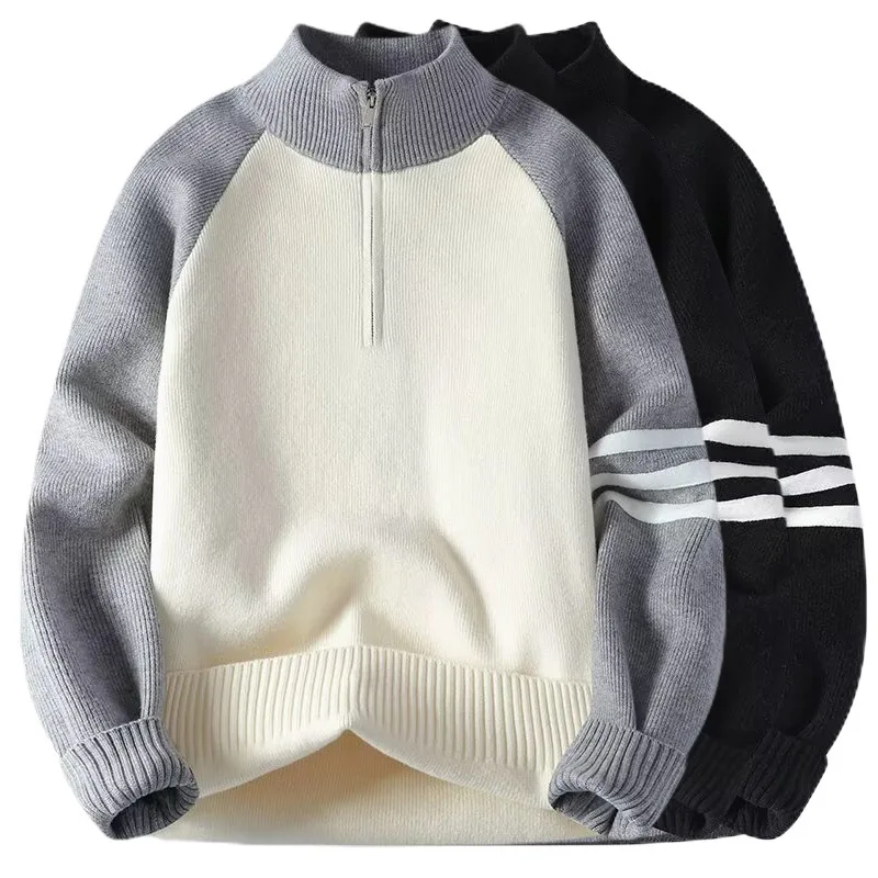 

Вязаный свитер в европейском стиле для мужчин, осень-зима