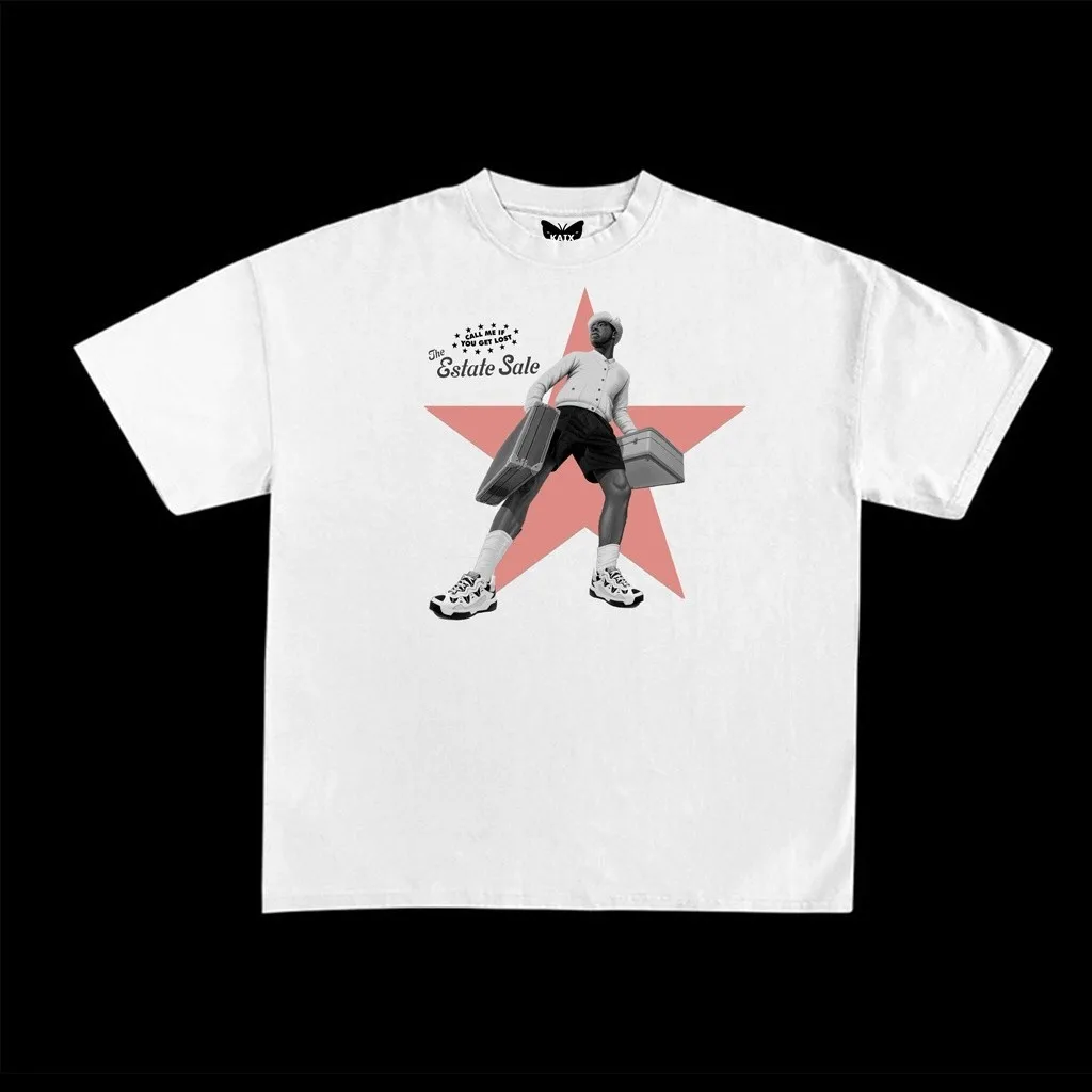 اتصل بي إذا كنت تتم فقدت تايلر مجموعة الخالق تي شيرت قطني عالي الجودة للجنسين نمط الشارع 100 قطن علوي #3