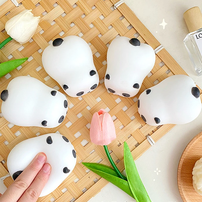 Cartoon Niedlichen Panda Weiche Prise Stress Relief Spielzeug TPR Kawaii Rebound Zappeln Spielzeug Spaß Erwachsene Kinder Dekompression Vent Spielzeug Geschenk