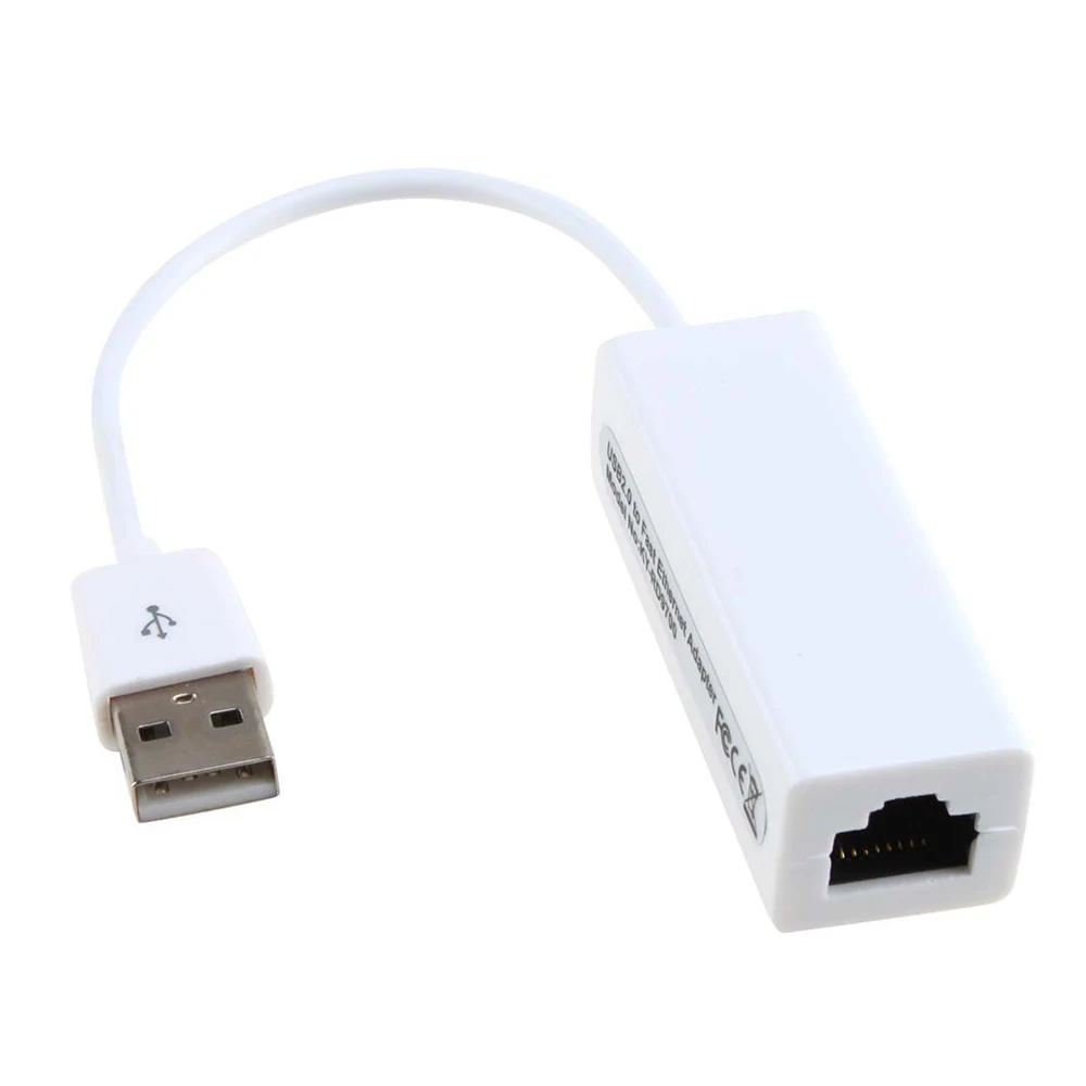 Super Speed USB Ethernet Adapter USB 2.0 Wired Network Card USB to RJ45 LAN Ethernet Adapter for PC Laptop Windows 7