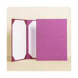 Gold/Silver Good Quality A4 Certificate Shell Wedding Ceremony