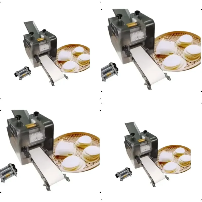 Dough Pastry Dumpling Wrapper Maker Roti Chapati Wrapper Making Machine/tortilla Machine