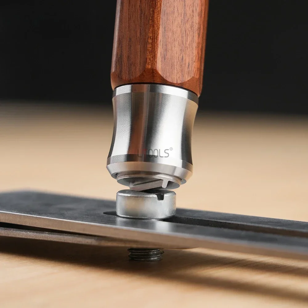Woodworking Disassembly Adjustment Special Hexagonal Solid Wood Handle Slotted Screwdriver Cover Iron Blade Planer Hand Tools