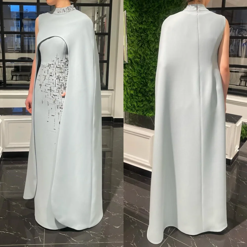 

Yipeisha Exquisite High Collar Sheath Floor Length Dresses Rhinestone Vertically Customized es Cocktail Dresses Retro Sexy