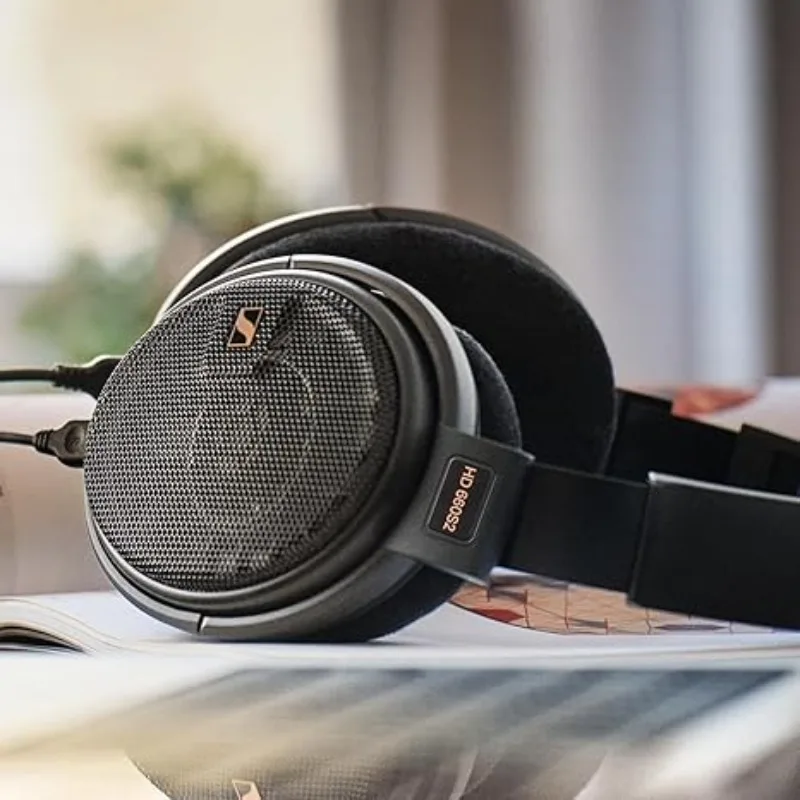 Consumer Audio HD 660S2 - Wired Audiophile Stereo Headphones with Deep Sub Bass, Optimized Surround, Transducer Airflow