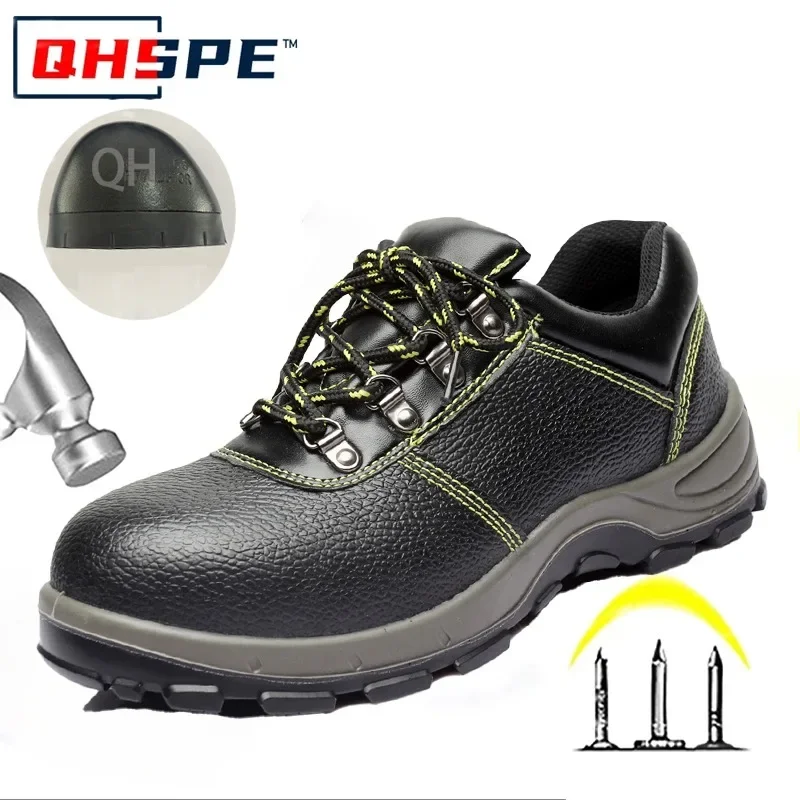 

New Men's Safety Shoes with Anti Smashing Anti Piercing Breathable and Safe Steel Toe Wear-resistant and Comfortable