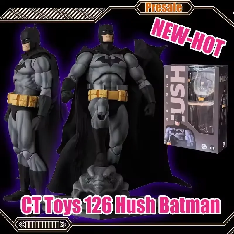 

【In Stock】Ct Toys Batman Figure Mafex126 Batman Action Figure Hush Batman Figurine Justice League The Dark Knight Model Toy Gift