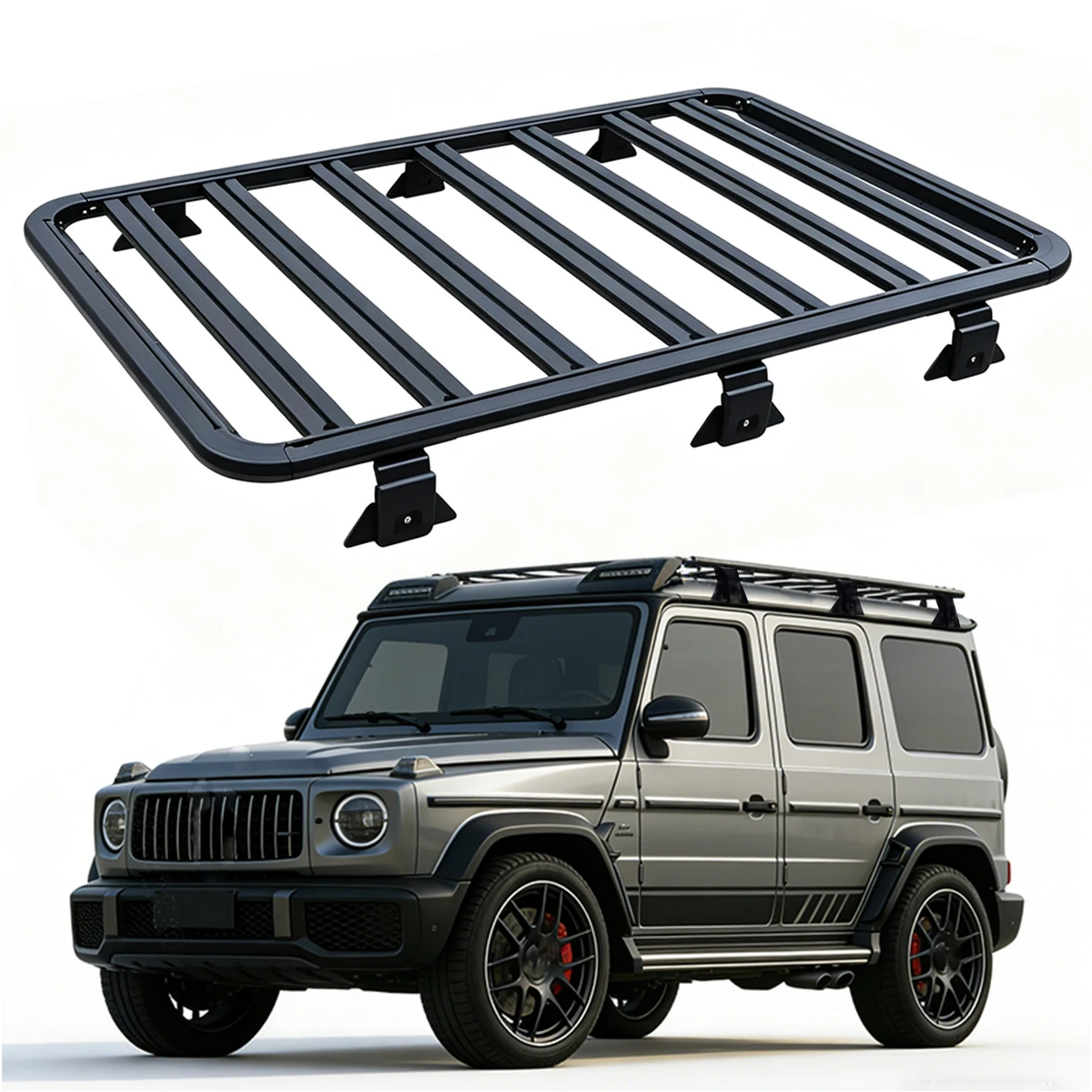 Roof Rack Crossbar Aluminum - Barre trasversali in alluminio di alta