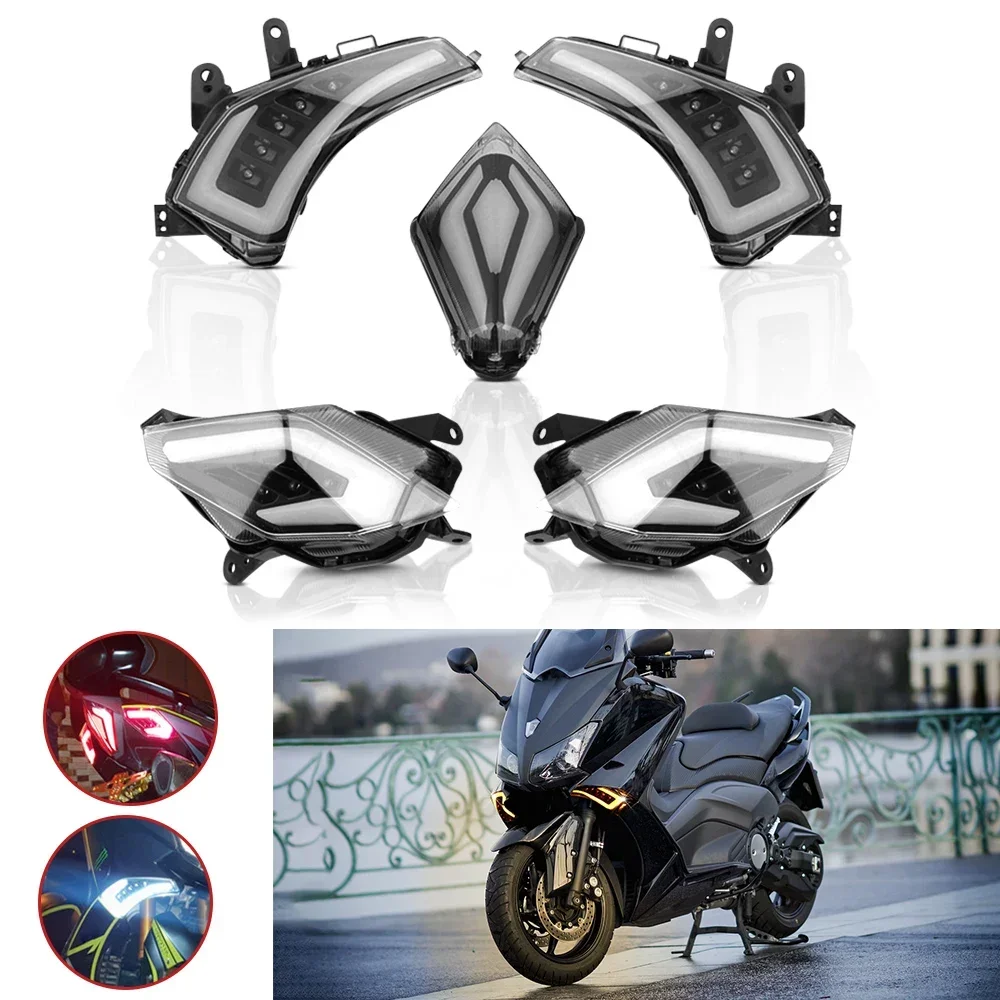 

TMAX 530 Light LED Turn Signal Light For YAMAHA T-Max T Max Tmax 530 TMax530 XP530 2012 2013 2014 2015 2016 Rear Tail Brake Lamp
