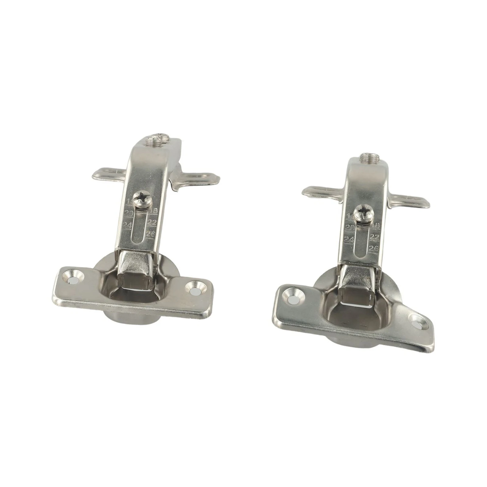 2pcs Corner Kitchen Cabinet Door Hinges Combination 135degree Plate and Screws Set for Closet Doors TV Cabinets and Bookshelves