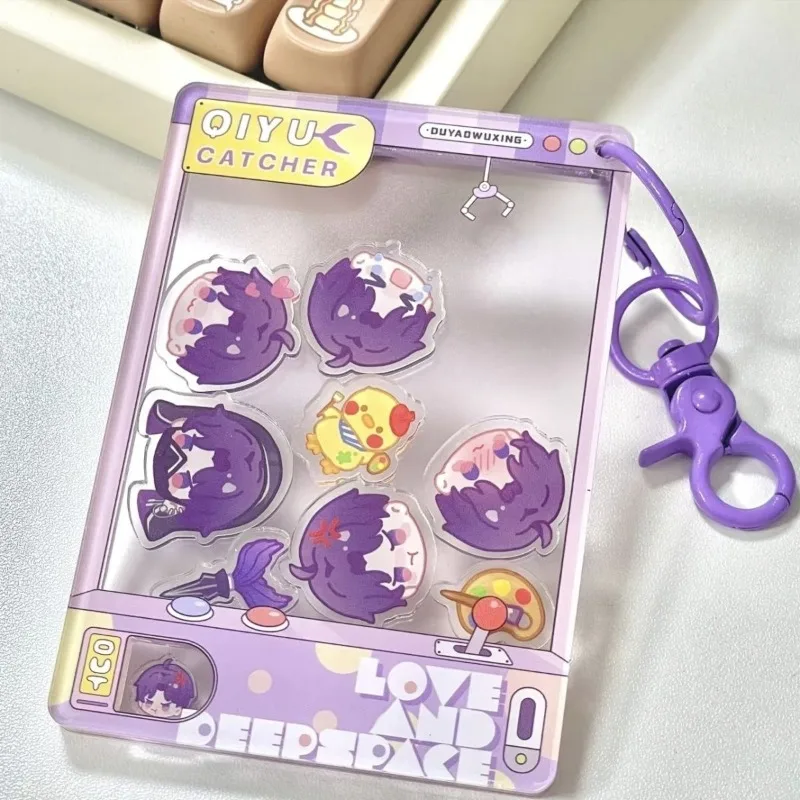 Love and Deepspace Sylus Xavier Rafayel Zayne Personality Creative Anime Game Peripherals Acrylic Shake Cartoon Backpack Pendant