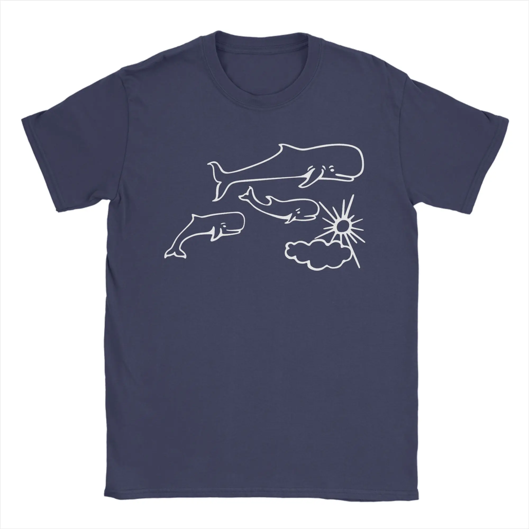 Fashion Men's Whales and Sun Tattoo By Robe De Extremoduro T-Shirts Clothes Casual Short Sleeves T-Shirt O Neck Tshirt Men Tee