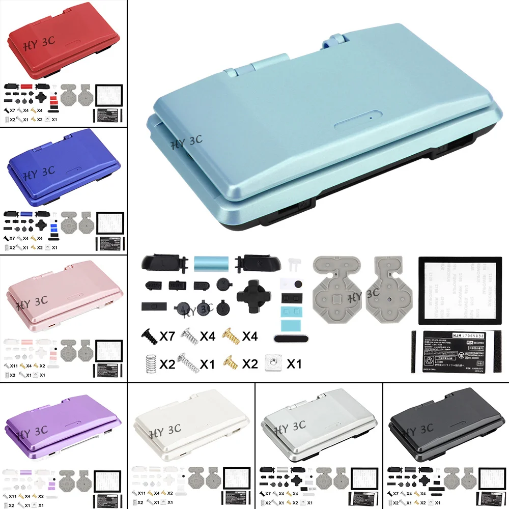 New For NDS Full Replacement Housing Shell Case Cover for Nintend DS NDS Game Console Repair Parts Game Accessories