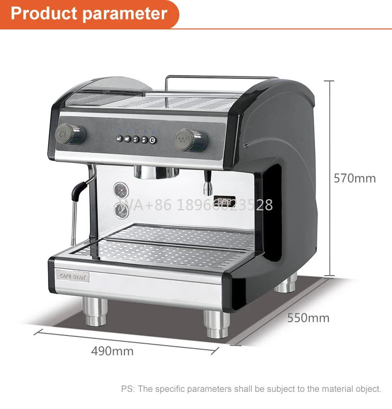 

Итальянская полуавтоматическая кофеварка K401t оптом для коммерческого эспрессо