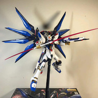 Bandai  Model TV Assault Freedom 1/100 New Life Fate Red Heresy Assembled Handheld Model Toy Desktop Decoration Toy Gift