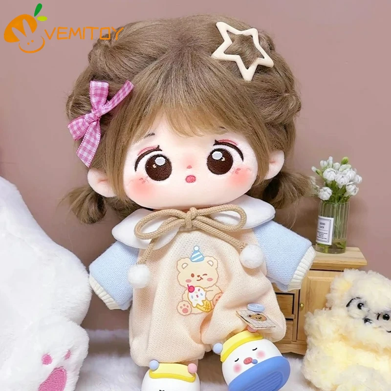 

【Soft】7.87inch Cotton doll clothes 20cm cute girl doll clothes genuine cute doll